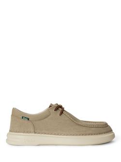 Polo Ralph Lauren RLite Canvas Moccasins, Khaki, Khaki