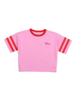 The New Society Kids' Canna T-Shirt, Pink Lavender, Pink Lavander