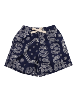 The New Society Kids' Aster Bermuda Shorts, Bandana Print, Bandana Print