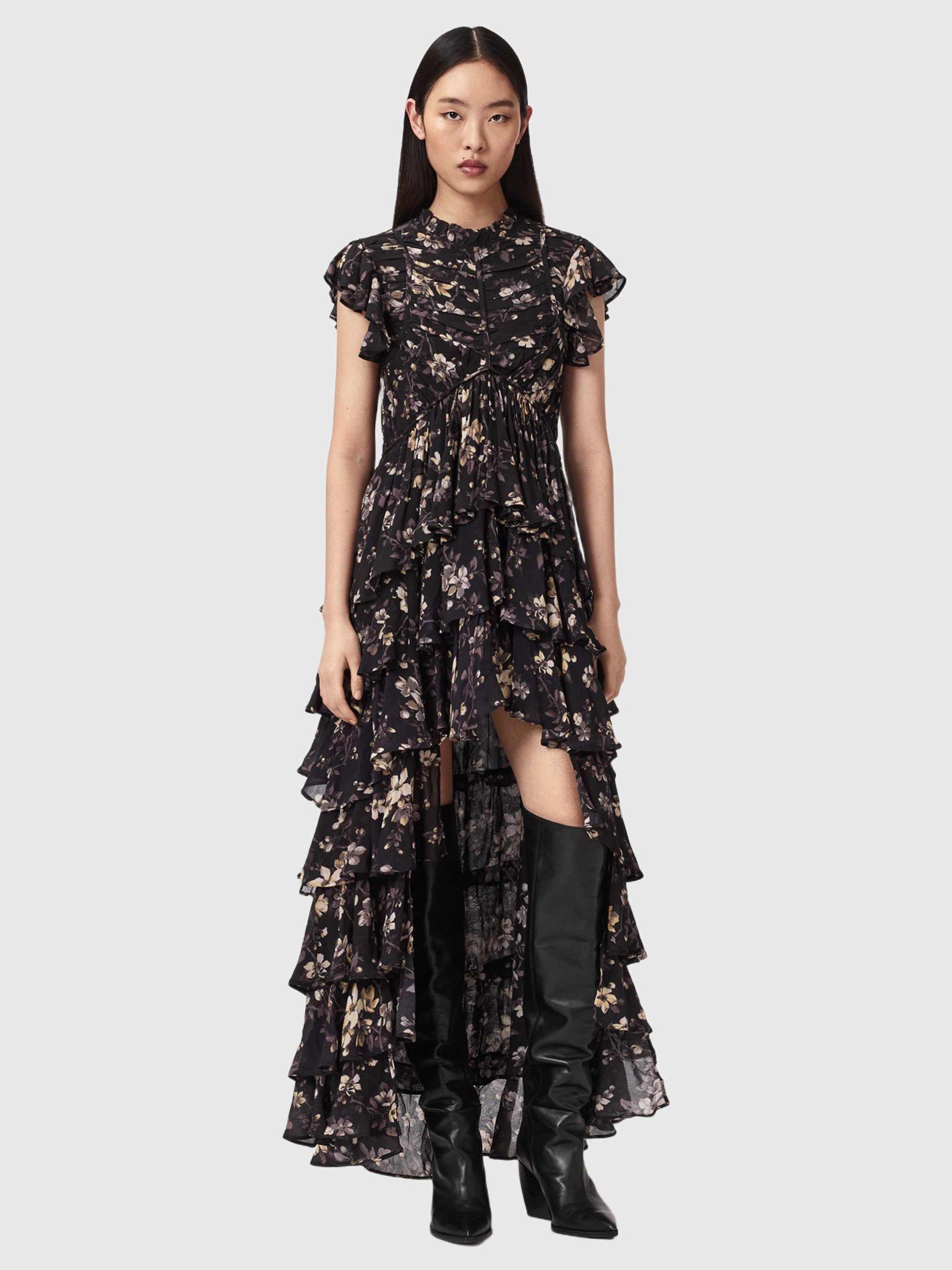 women's plus lace dress Wholesale A-Line Lace Chiffon Evening Dresses Plus Size main image 1