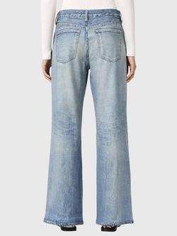 AllSaints Kai Terry Wide Leg Jeans, Illusion Indigo - view 2, Illusion Indigo