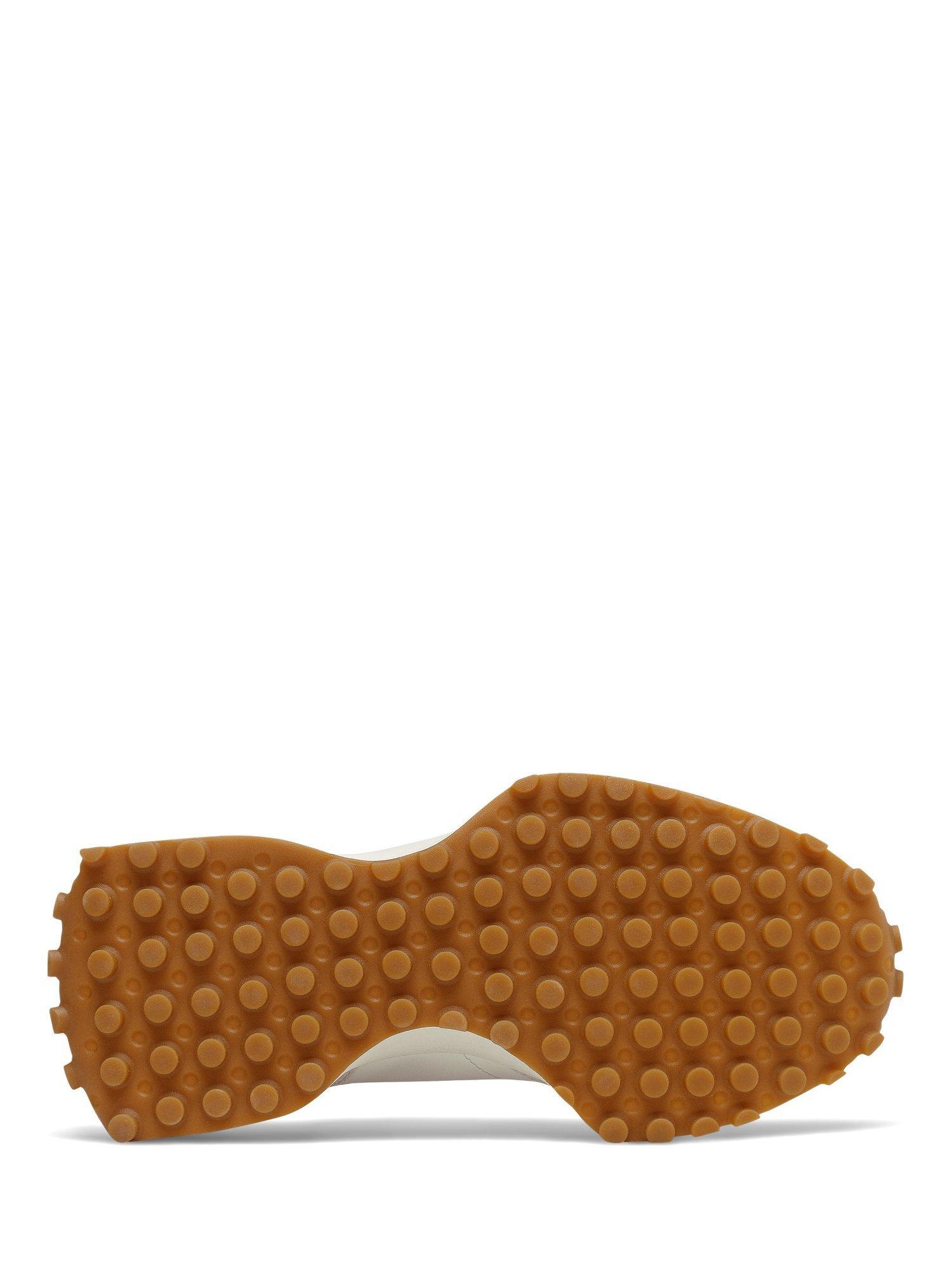 Product image 4 of 4, which shows New Balance 327 Retro Running Trainers, Moonbeam/Outerspace, 4