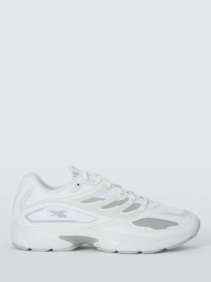 Reebok Premier Road Control Trainers, White/Grey, White/Grey