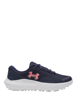 Under Armour Women's Surge Golf Shoe, Midnight Navy/White, Midnight Navy / Whit