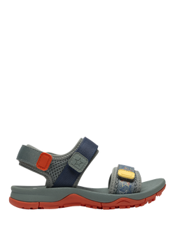 Clarks Kids' Wharf Tide K Sandals, Green/Multi, Green/Multi