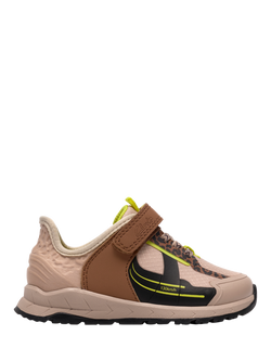 Clarks Baby Selva Lane T Trainers, Beige/Multi, Beige/Multi