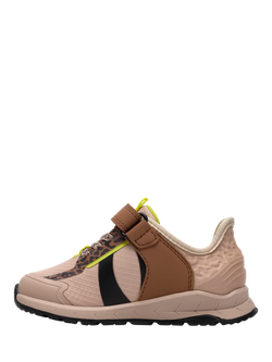 Clarks Baby Selva Lane T Trainers, Beige/Multi - view 2, Beige/Multi