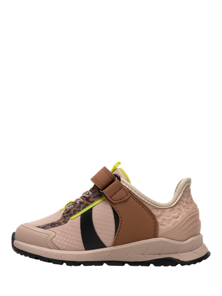 Clarks Baby Selva Lane T Trainers, Beige/Multi - view 2, Beige/Multi