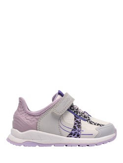 Clarks Baby Selva Lane T Trainers, Lilac, Lilac