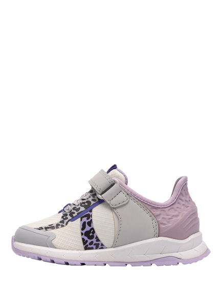 Clarks Baby Selva Lane T Trainers, Lilac - view 2, Lilac