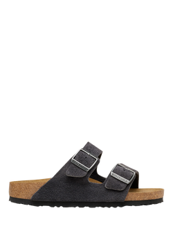 Birkenstock Arizona Suede Sandals, Charcoal, Charcoal