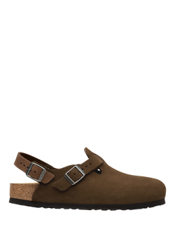 Birkenstock Tokio Suede Clogs, Chocolate, Chocolate