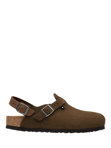 Birkenstock Tokio Suede Clogs, Chocolate, Chocolate