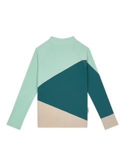 Toastie Kids' Long Sleeve UV SPF 50+ Swim Top, Palm Green, Palm Green