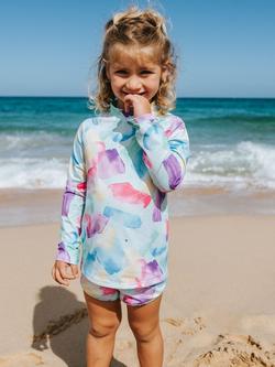 Toastie Kids' UV SPF 50+ Long Sleeve Swim Top, Pastelpot - view 2, Pastelpot