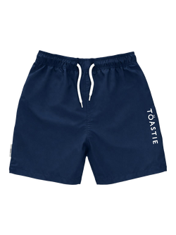 Toastie Kids' UV Protection Swim Board Shorts, Navy, Navy
