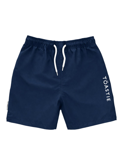 Toastie Kids' UV Protection Swim Board Shorts, Navy, Navy