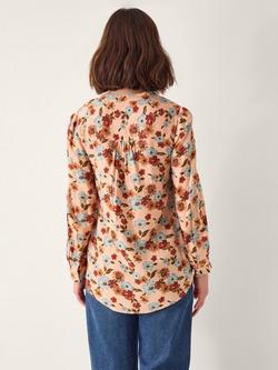 Monsoon Olive Floral Long Sleeve Shirt, Ivory - view 2, Ivory