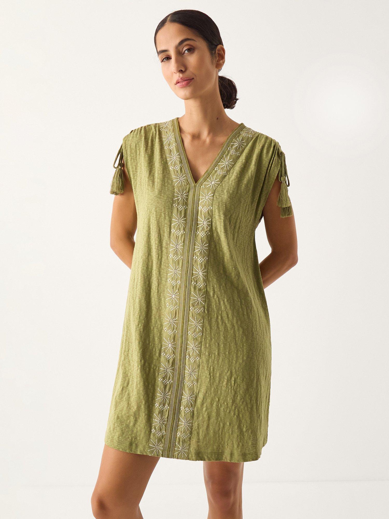 Product image 1 of 11, which shows Julie Emb Mini Kaftn GNKH S