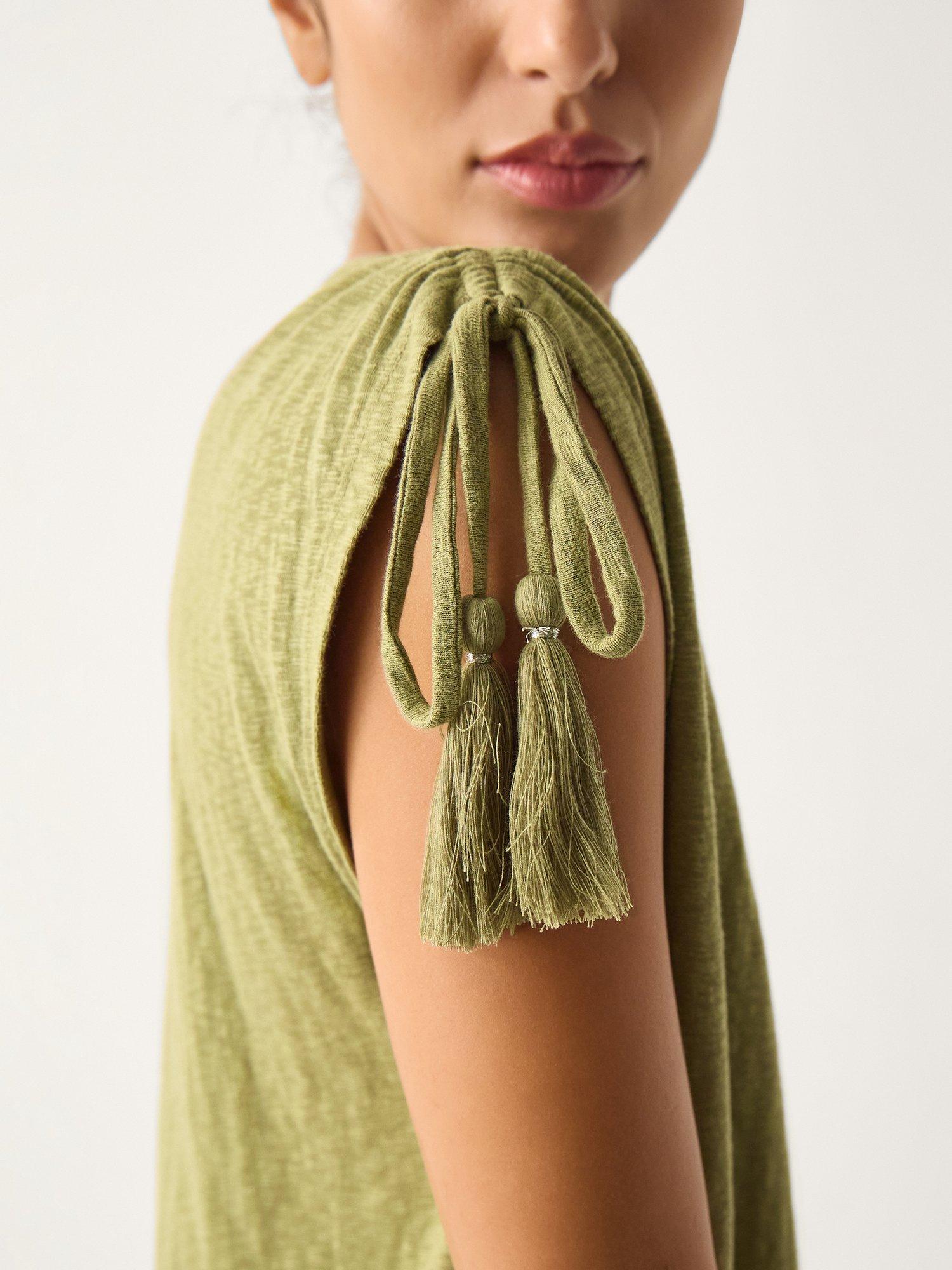 Product image 4 of 11, which shows Julie Emb Mini Kaftn GNKH S