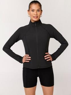 Girlfriend Collective Estrella Run Jacket, Black - view 2, Black
