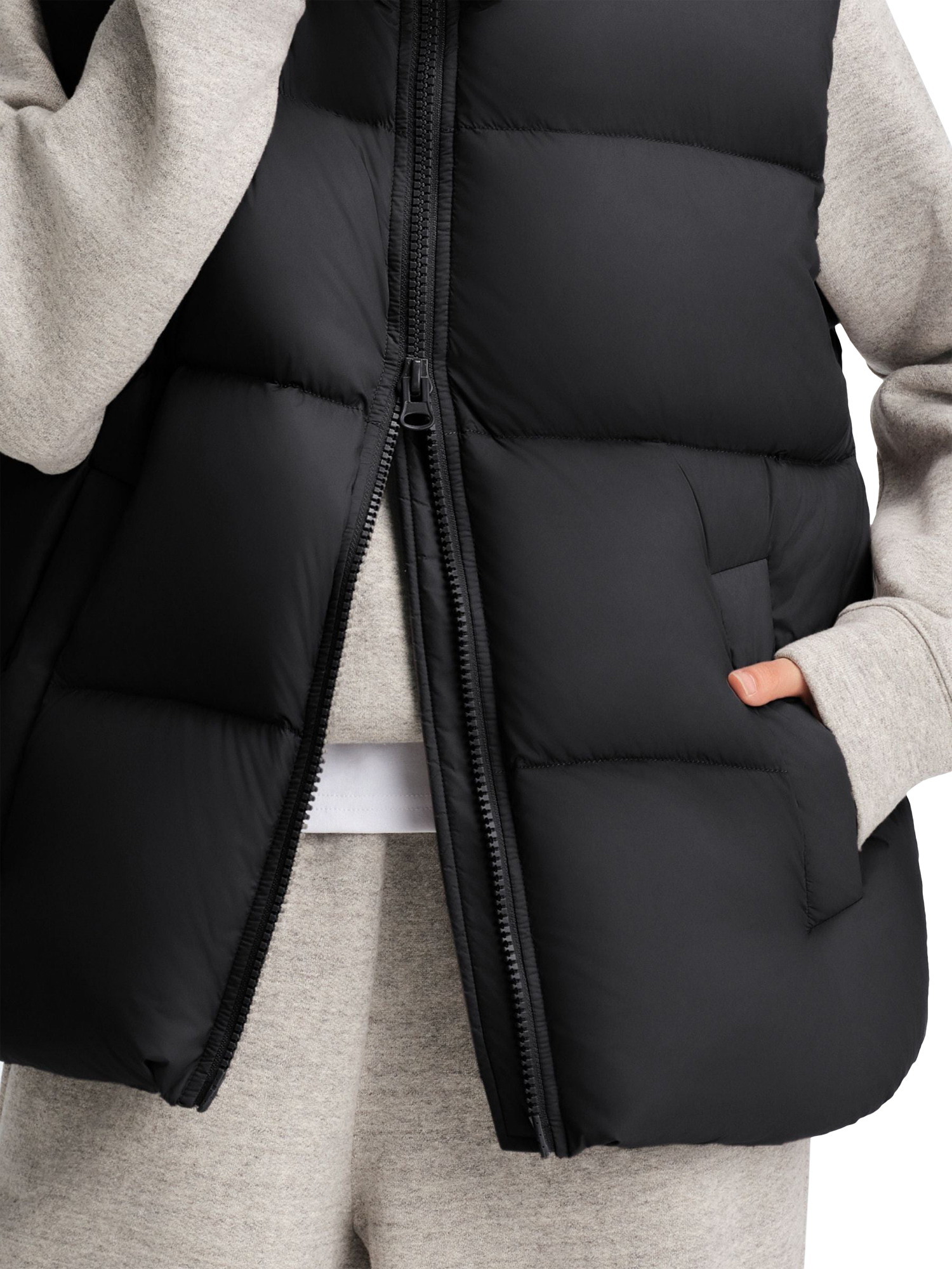 Product image 5 of 5, which shows Bosideng Relaxed Fit Down Gilet, Black, 12