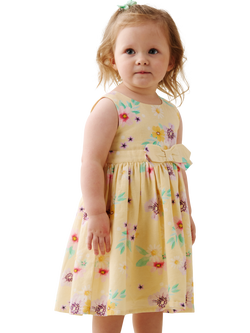 Angel & Rocket Baby Sleeveless Floral Dress, Multi, Multi