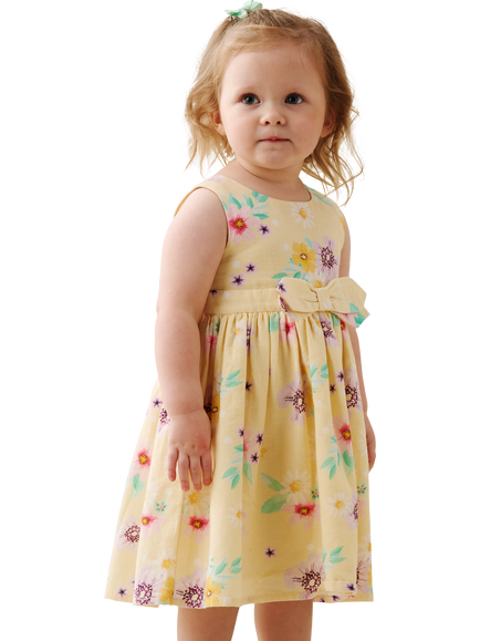 Angel & Rocket Baby Sleeveless Floral Dress, Multi, Multi