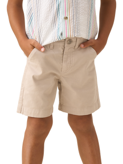 Angel & Rocket Kids' Cotton Rich Chino Shorts, Grey, Grey