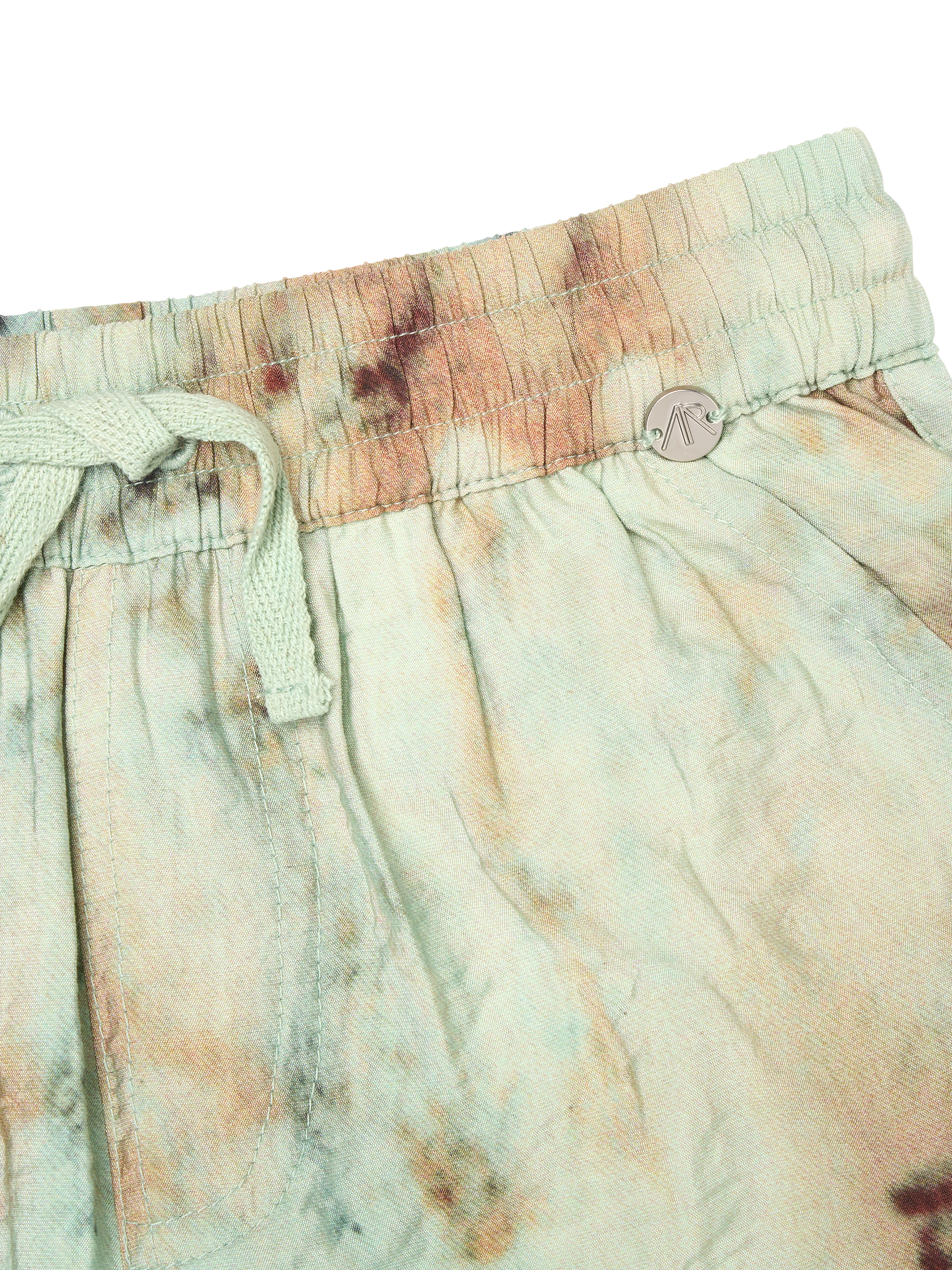 Product image 7 of 7, which shows Angel & Rocket Kids' Tie Dye Print Shorts, Multi, 3 years