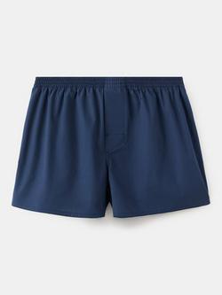 Mango Cotton Boxer Shorts, Pack of 2, Navy - view 2, Navy