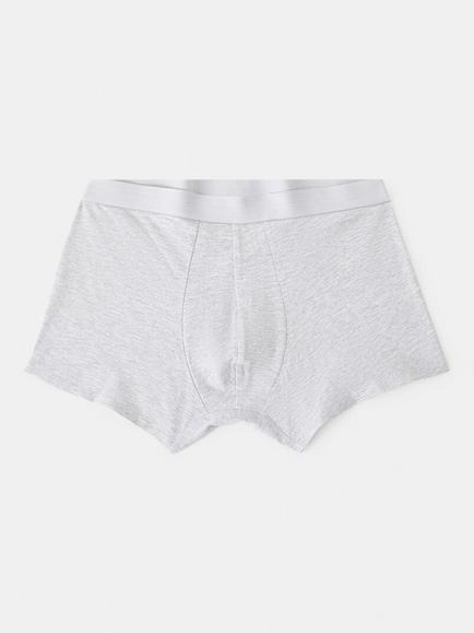 Mango Cotton Blend Trunks, Pack of 3, Grey - view 2, Grey