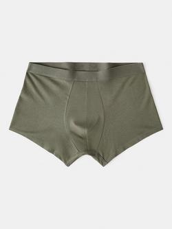 Mango Cotton Blend Trunks, Pack of 3 - view 2, Khaki