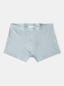 Mango Cotton Blend Trunks, Pack of 3 - view 2, Medium Blue