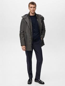 Mango Ben Parka - view 2, Grey