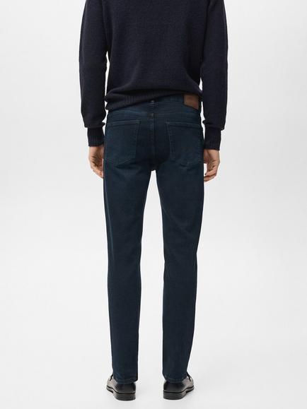 Mango Patrick Slim Fit Ultra Soft Touch Jeans - view 2, Mid Blue