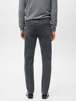 Mango Patrick Slim Fit Ultra Soft Touch Jeans - view 2, Open Grey