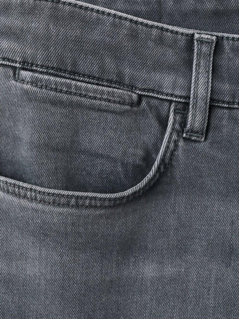 Product image 4 of 6, which shows Mango Patrick Slim Fit Ultra Soft Touch Jeans, Open Grey, 30