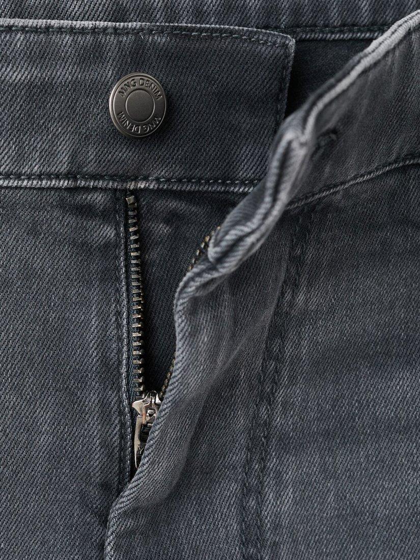 Product image 6 of 6, which shows Mango Patrick Slim Fit Ultra Soft Touch Jeans, Open Grey, 30