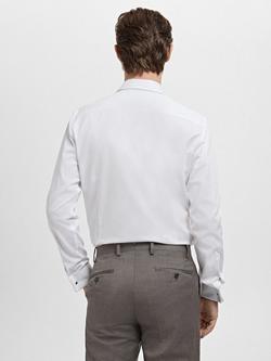 Mango Masnou Long Sleeve Shirt, White - view 2, White