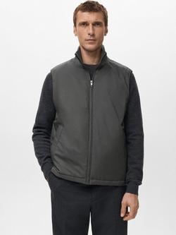 Mango Ches Gilet, Grey