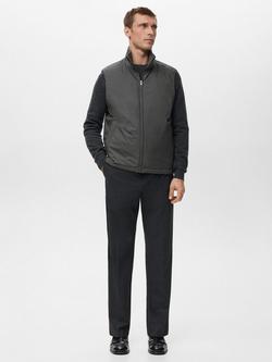 Mango Ches Gilet - view 2, Grey