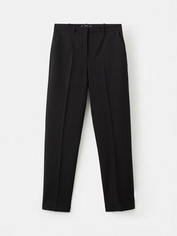 Mango Boreal Tailored Trousers, Black, Black