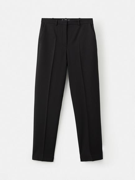 Mango Boreal Tailored Trousers, Black, Black