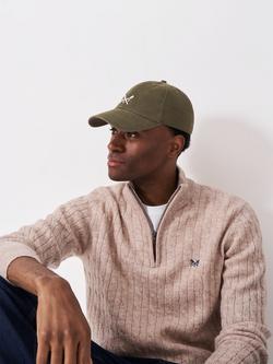 Crew Clothing Cotton Crew Cap - view 2, Khaki