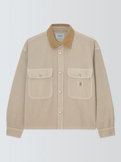 Carhartt WIP Prescott Cotton Shirt Jacket, String/Leather, String/Leather