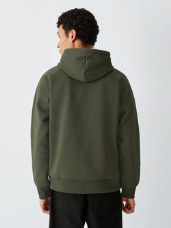 Carhartt WIP Chase Cotton Blend Hooded Sweatshirt, Leaf/Gold - view 2, Leaf/Gold