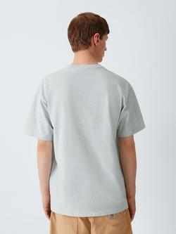 Carhartt WIP Cotton Regular Fit Short Sleeve Graphic T-Shirt, Ash Heather - view 2, Ash Heather