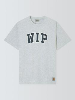 Carhartt WIP Cotton Regular Fit Short Sleeve Graphic T-Shirt, Ash Heather, Ash Heather