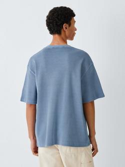 Carhartt WIP Cotton Regular Fit Nelson Waffle T-Shirt, Gentle Blue - view 2, Gentle Blue